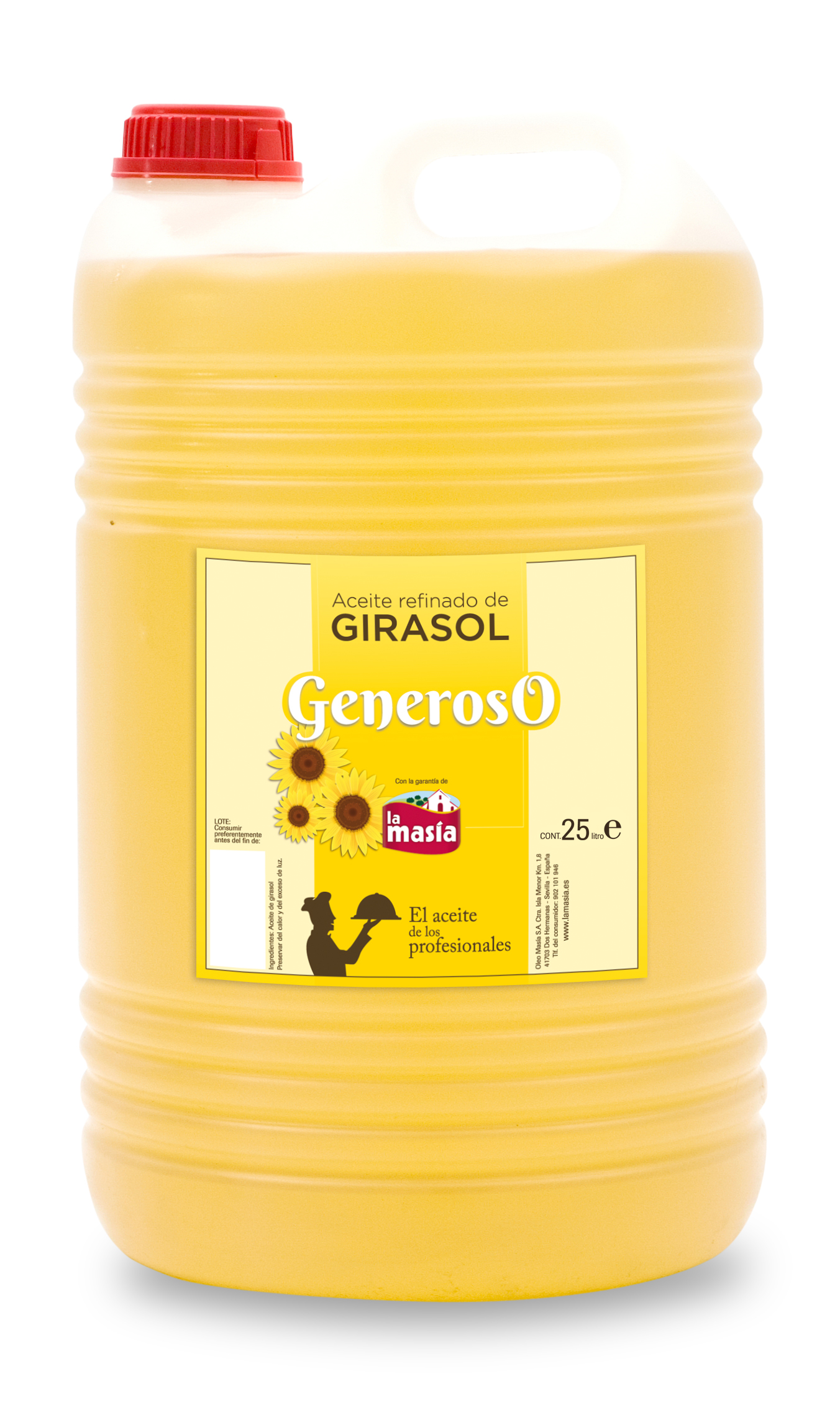Aceite Girasol Generoso 25L